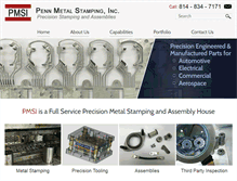 Tablet Screenshot of pennmetal.com